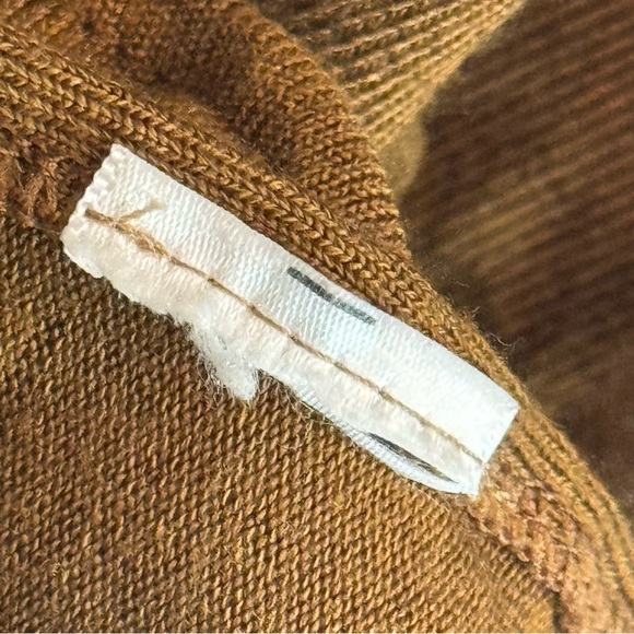 Brown Oversized Short Sleeve Knit Kimono  - One Size - Picture 7 of 7